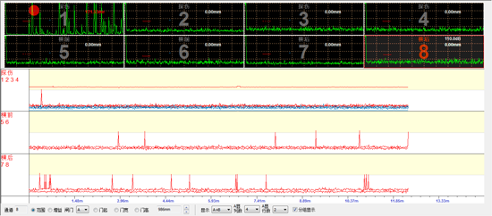 超声波探伤波形